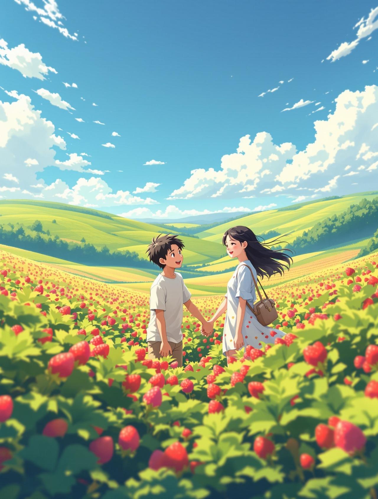 短剧搜网站《草莓味的夏天》- 校园初恋短剧 短剧搜网站《草莓味的夏天》封面图 - 校园初恋